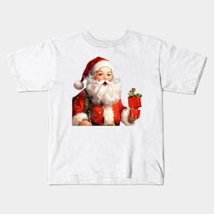 Vintage Santa Claus Kids T-Shirt